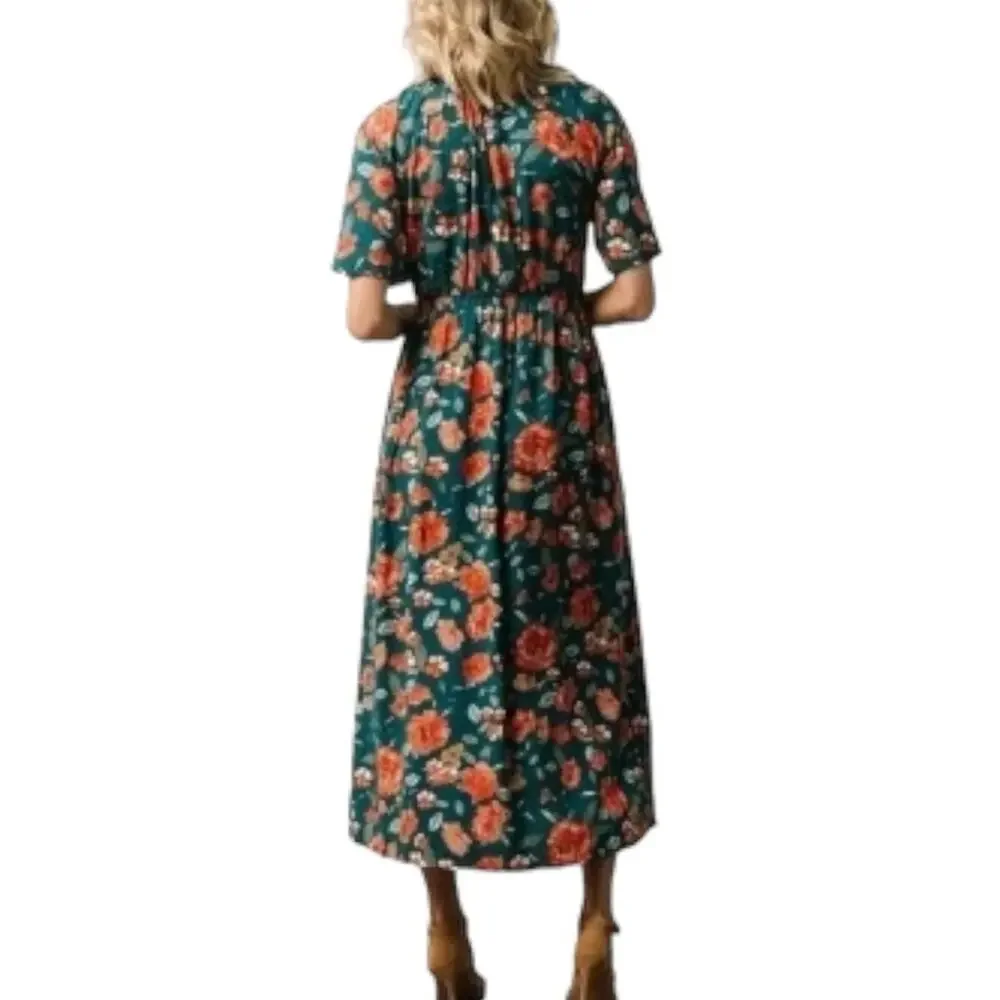 Baltic Born Floral Botega Midi Dress Size 2XL NWT - Picture 2 of 12